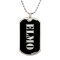 Elmo v2 - Luxury Dog Tag Necklace