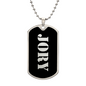 Jory v2 - Luxury Dog Tag Necklace