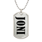 Joni v01 - Luxury Dog Tag Necklace