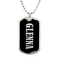 Glenna v02 - Luxury Dog Tag Necklace