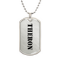 Theron - Luxury Dog Tag Necklace