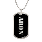 Aron v2 - Luxury Dog Tag Necklace