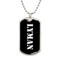 Lyman v3 - Luxury Dog Tag Necklace