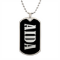 Aida v02 - Luxury Dog Tag Necklace