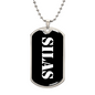 Silas v3 - Luxury Dog Tag Necklace