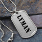 Lyman - Luxury Dog Tag Necklace