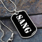 Sang v3 - Luxury Dog Tag Necklace