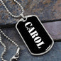 Carol v3 - Luxury Dog Tag Necklace