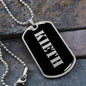 Kieth v2 - Luxury Dog Tag Necklace