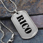 Rico - Luxury Dog Tag Necklace