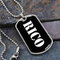 Rico v3 - Luxury Dog Tag Necklace
