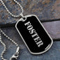 Foster v2 - Luxury Dog Tag Necklace