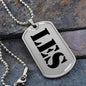 Les - Luxury Dog Tag Necklace