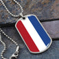 Dutch Flag - Luxury Dog Tag Necklace