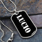 Lucio v3 - Luxury Dog Tag Necklace