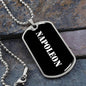 Napoleon v3 - Luxury Dog Tag Necklace