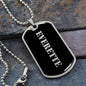 Everette v2 - Luxury Dog Tag Necklace