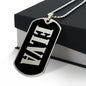 Elva v02 - Luxury Dog Tag Necklace