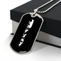 Mama Lioness With 4 Cubs v3 - Luxury Dog Tag Necklace