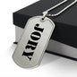 Jory - Luxury Dog Tag Necklace