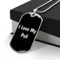 Love My Puli v6 - Luxury Dog Tag Necklace