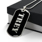 Trey v2 - Luxury Dog Tag Necklace