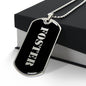 Foster v2 - Luxury Dog Tag Necklace