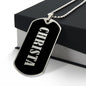 Christa v02 - Luxury Dog Tag Necklace