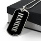 Jeanine v02 - Luxury Dog Tag Necklace