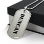 Duncan - Luxury Dog Tag Necklace