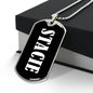 Stacie v03 - Luxury Dog Tag Necklace