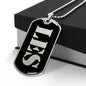 Les v2 - Luxury Dog Tag Necklace