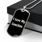 Love My Löwchen v6 - Luxury Dog Tag Necklace