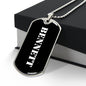 Bennett v3 - Luxury Dog Tag Necklace
