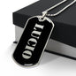 Lucio v2 - Luxury Dog Tag Necklace
