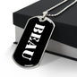 Beau v3 - Luxury Dog Tag Necklace