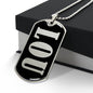 Lou v02 - Luxury Dog Tag Necklace