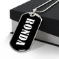 Ronda v03 - Luxury Dog Tag Necklace