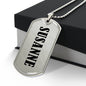 Susanne v01 - Luxury Dog Tag Necklace