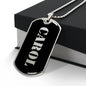 Carol v2 - Luxury Dog Tag Necklace