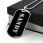 Sandy v2 - Luxury Dog Tag Necklace