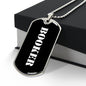 Booker v3 - Luxury Dog Tag Necklace