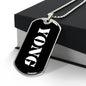 Yong v3 - Luxury Dog Tag Necklace