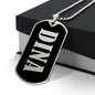 Dina v02 - Luxury Dog Tag Necklace