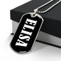 Elisa v03 - Luxury Dog Tag Necklace