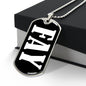 Fay v03 - Luxury Dog Tag Necklace