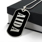 Aida v02 - Luxury Dog Tag Necklace