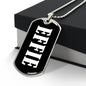 Effie v03 - Luxury Dog Tag Necklace