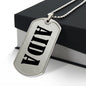 Aida v01 - Luxury Dog Tag Necklace