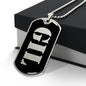 Gil v2 - Luxury Dog Tag Necklace